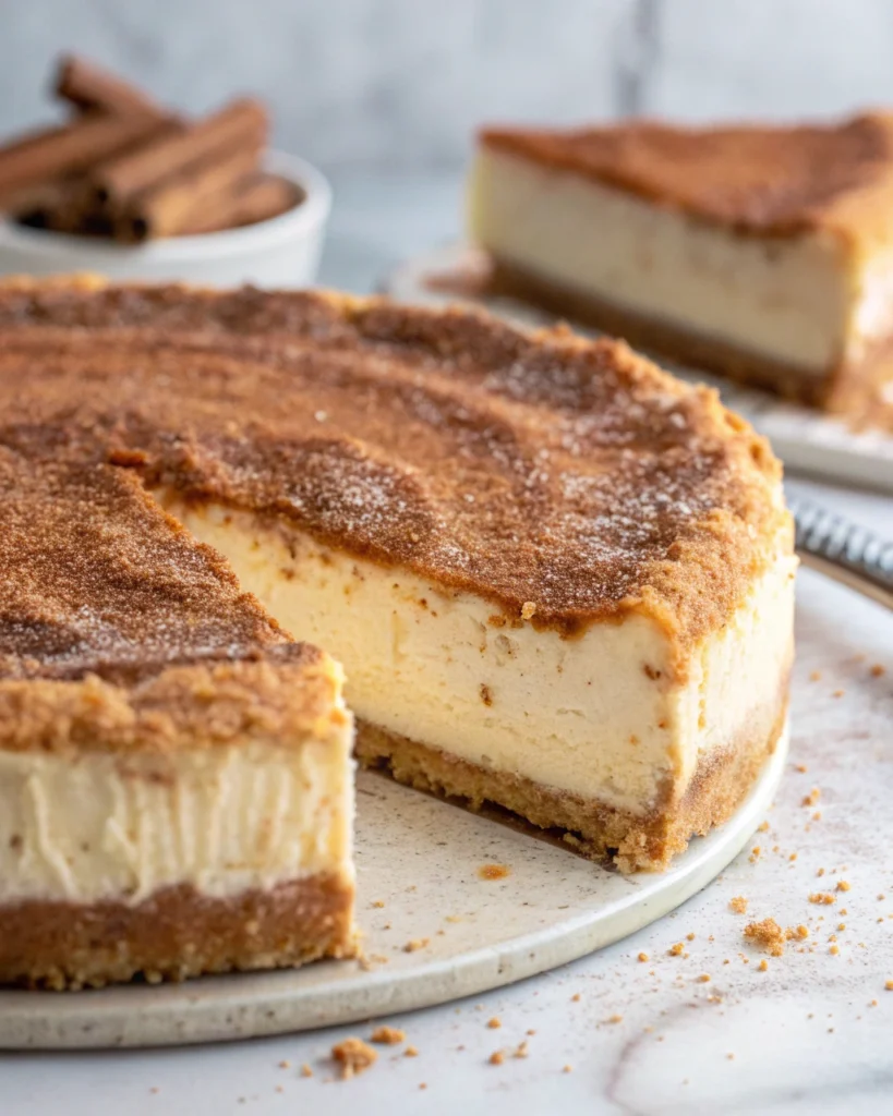 churro cheesecake recipe